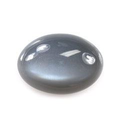 GREY MOONSTONE PLAIN OVAL CAB (DARK) 14X10MM 5.80 Cts.