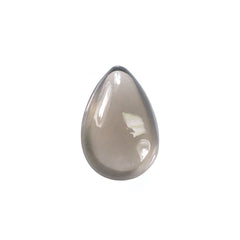 GREY MOONSTONE PLAIN LENTIL PEAR 9X6MM 1.12 Cts.