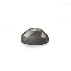 GREY MOONSTONE ROSE CUT ROUND CAB (MEDIUM)(OPAQUE/CLEAN) 6.00X6.00 MM 0.72 Cts.