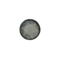 GREY MOONSTONE ROSE CUT ROUND CAB (MEDIUM)(OPAQUE/CLEAN) 6.00X6.00 MM 0.72 Cts.
