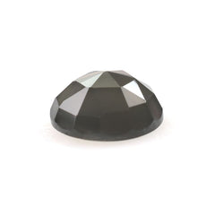 GREY MOONSTONE ROSE CUT ROUND CAB (DARK) 8.00X8.00 MM 1.68 Cts.