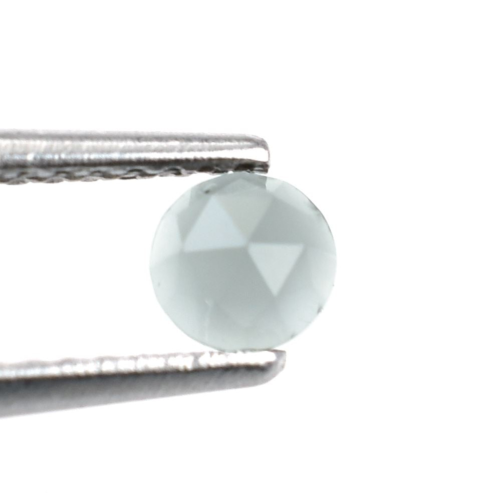 GREY MOONSTONE ROSE CUT ROUND CAB (LITE) 4.00X4.00 MM 0.21 Cts.