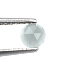GREY MOONSTONE ROSE CUT ROUND CAB (LITE) 4.00X4.00 MM 0.21 Cts.