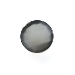 GREY MOONSTONE ROSE CUT ROUND CAB (MEDIUM) 8.00X8.00 MM 1.71 Cts.