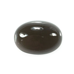 GREY MOONSTONE PLAIN OVAL CAB (DARK)(OPAQUE)(CLEAN) 14.00X10.00 MM 5.85 Cts.