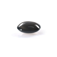 GREY MOONSTONE PLAIN LENTIL CUSHION (DARK)(CLEAN) 8.00X8.00 MM 1.67 Cts.
