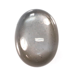 GREY MOONSTONE SMOOTH OVAL PEBBLE (LIGHT)(CLEAN) 20.00X15.00 MM 27.08 Cts.