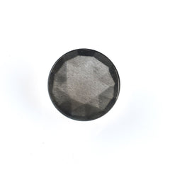 GREY MOONSTONE ROSE CUT ROUND CAB (DARK)(SI) 8.00X8.00 MM 1.71 Cts.