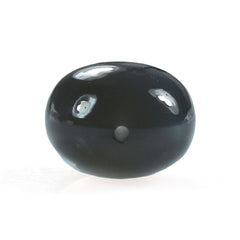 GREY MOONSTONE SMOOTH OVAL PEBBLE(F/D_1.00) (DARK)(CLEAN) 15.00X12.00 MM 11.30 Cts.