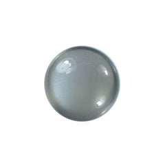 GREY MOONSTONE CURVED ROUND CAB (TRANSPARENT)(LIGHT)(CLEAN) 8.00X8.00 MM 1.95 Cts.