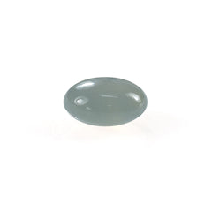 GREY MOONSTONE CURVED ROUND CAB (GREY LIGHT MILKY)(CLEAN) 8.00X8.00 MM 1.91 Cts.
