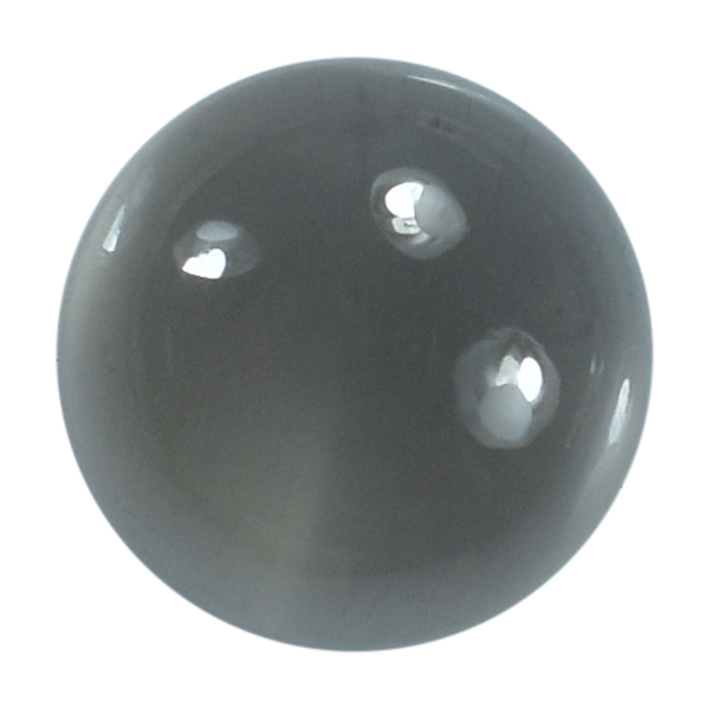 GREY MOONSTONE PLAIN ROUND CAB (DARK) 7.00X7.00 MM 1.38 Cts.