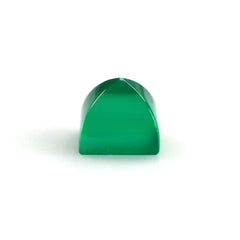 GREEN ONYX PYRAMID SQUARE CAB 5MM 0.91 Cts.