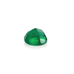 GREEN ONYX CHECKER ROUND CAB 3MM 0.12 Cts.