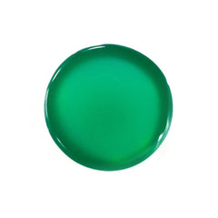 GREEN ONYX PLAIN ROUND CAB 6MM 0.77 Cts.