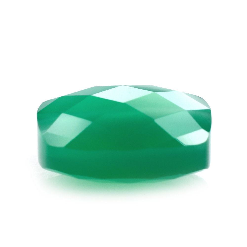 GREEN ONYX BRIOLETTE CUSHION (FULL DRILL) 12X10MM 5.50 Cts.