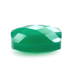 GREEN ONYX BRIOLETTE CUSHION (FULL DRILL) 12X10MM 5.50 Cts.