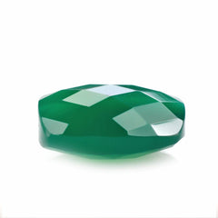 GREEN ONYX BRIOLETTE CUSHION (FULL DRILL) 12X10MM 4.85 Cts.