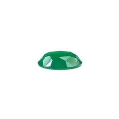 GREEN ONYX TABLE CUT ROUND CAB 5MM 0.28 Cts.