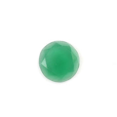 GREEN ONYX TABLE CUT ROUND CAB 4.75MM 0.24 Cts.