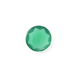 GREEN ONYX TABLE CUT ROUND CAB 4.75MM 0.24 Cts.