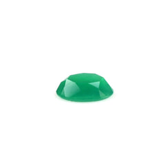 GREEN ONYX TABLE CUT ROUND CAB 4.25MM 0.15 Cts.