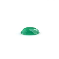 GREEN ONYX TABLE CUT ROUND CAB 3.75MM 0.13 Cts.