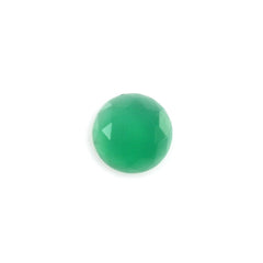 GREEN ONYX TABLE CUT ROUND CAB 3.50MM 0.12 Cts.