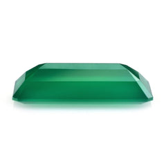 GREEN ONYX STEP CUT OCTAGON 22X12MM 11.51 Cts.