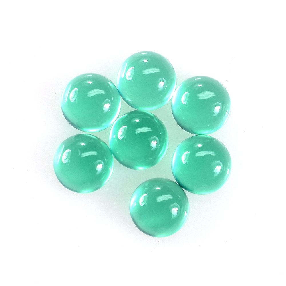 GREEN ONYX PLAIN ROUND CAB 4X4MM 0.28 Cts.