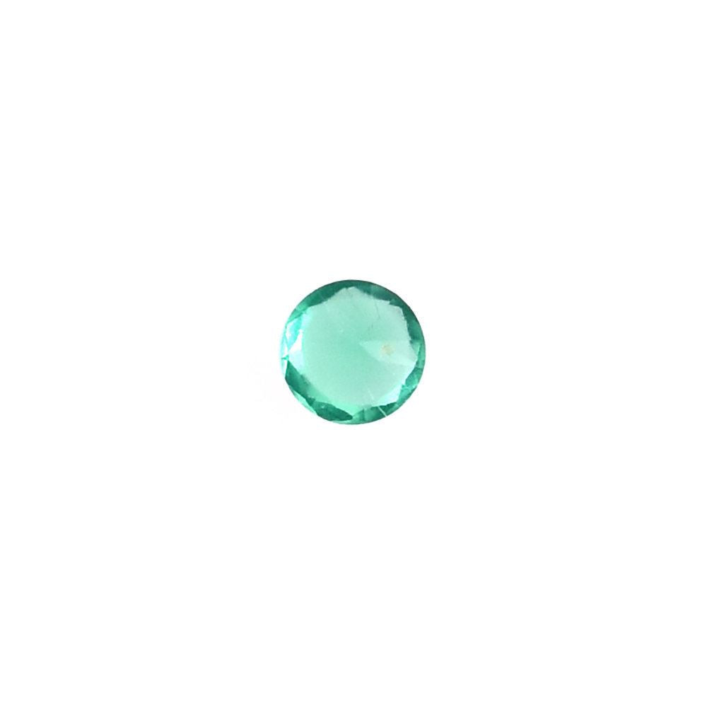 GREEN ONYX CUT ROUND 1.80MM 0.04 Cts.