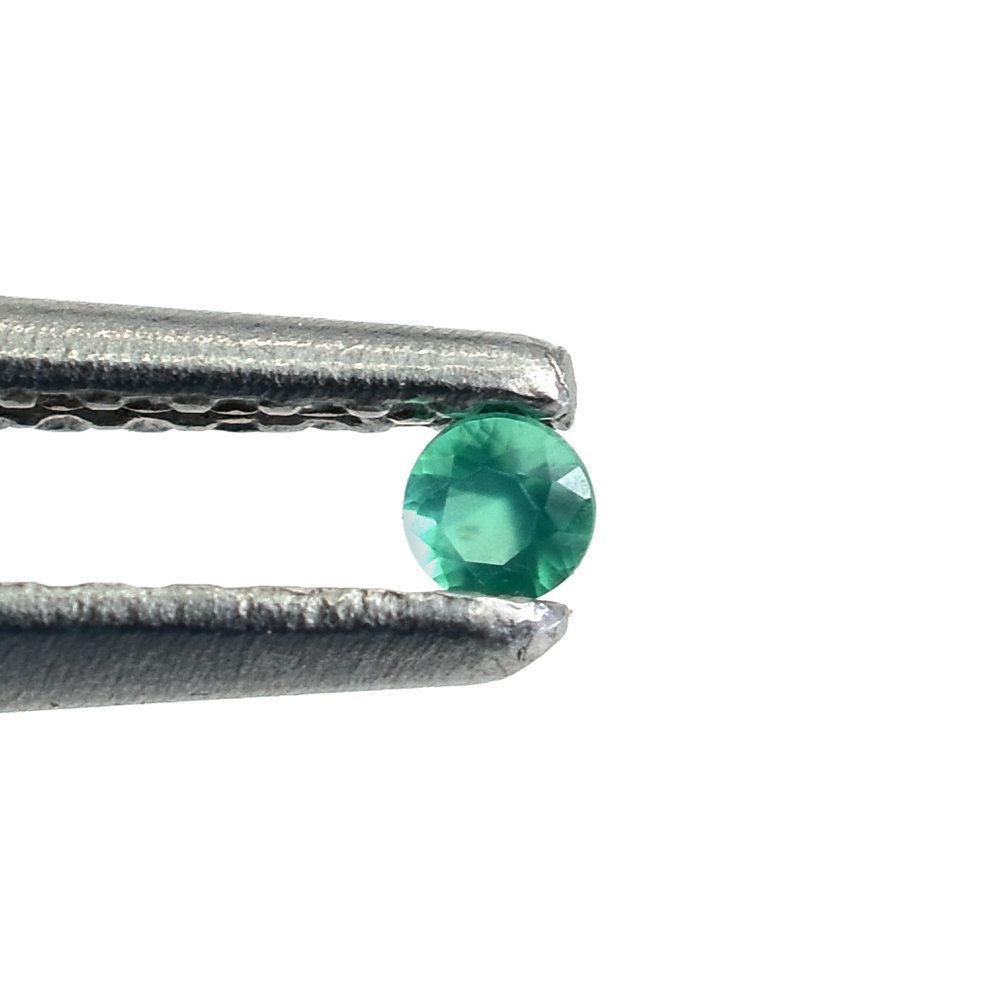 GREEN ONYX CUT ROUND 1.80MM 0.04 Cts.