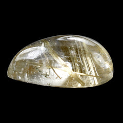 GOLDEN RUTILE QUARTZ PEAR CAB 13X9MM 4.27 Cts.