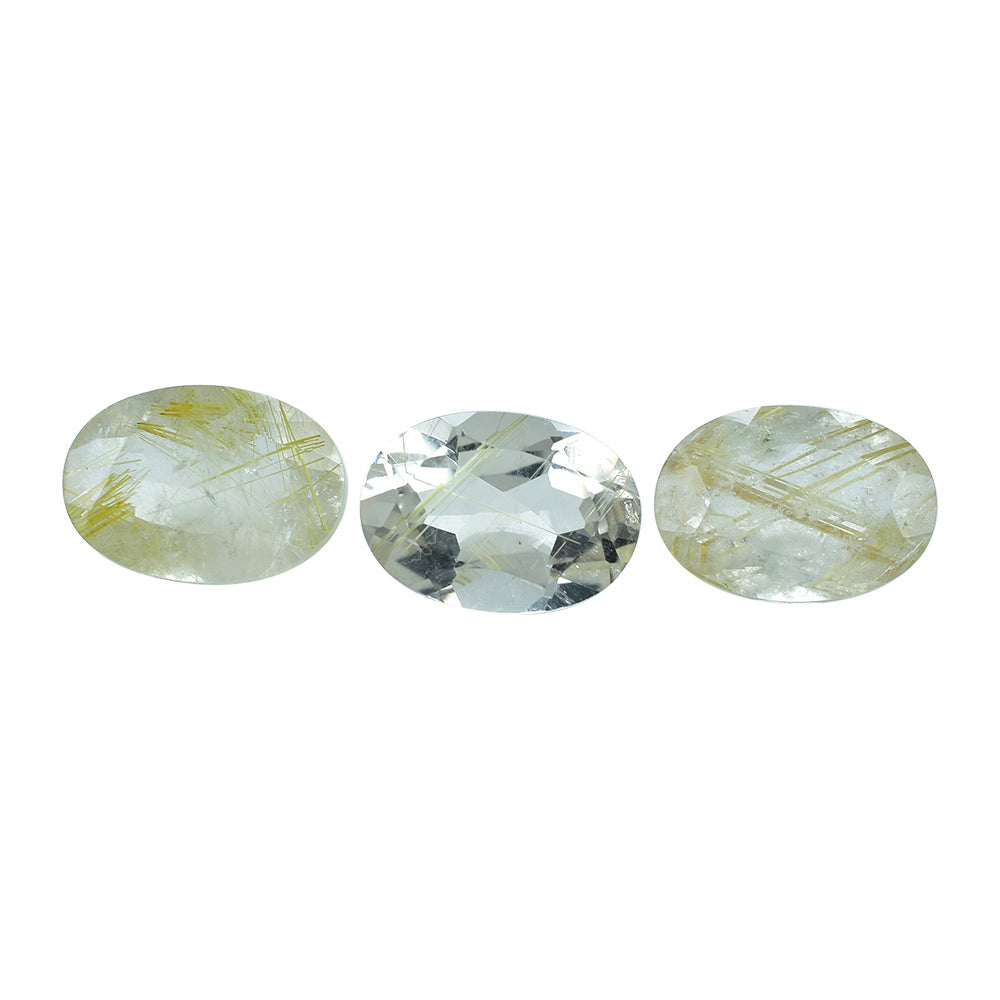 GOLDEN RUTILE QUARTZ CUT OVAL 14X10MM 5.56 Cts.