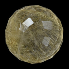 GOLDEN RUTILE QUARTZ FACET BALLS 8MM 5.66 Cts.