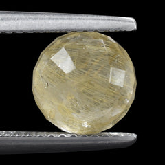 GOLDEN RUTILE QUARTZ FACET BALLS 8MM 5.66 Cts.