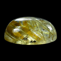 GOLDEN RUTILE QUARTZ OVAL CAB (SUPER) 10X8MM 2.61 Cts.