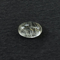 GOLDEN RUTILE QUARTZ PLAIN OVAL CAB 6X4MM 0.47 Cts.
