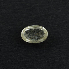 GOLDEN RUTILE QUARTZ PLAIN OVAL CAB 6X4MM 0.47 Cts.