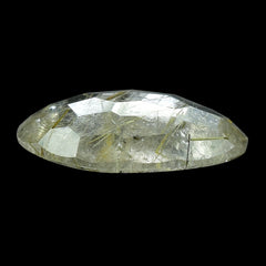 GOLDEN RUTILE QUARTZ FACETED UNEVEN CAB 21.00X20.00MM 13.11 Cts.