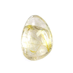 GOLDEN RUTILE QUARTZ PEARISH CAB 11.50X8MM 2.70 Cts.