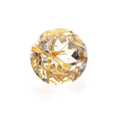 GOLDEN RUTILE QUARTZ CUT ROUND (GOLDEN RUTILE/MODED RUTILE) 8.00X8.00 MM 1.72 Cts.
