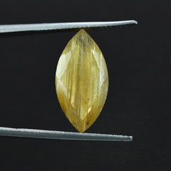 GOLDEN RUTILE QUARTZ CUT MARQUISE (GOLDEN RUTILES)(2ND) 17.80X8.90 MM 5.31 Cts.