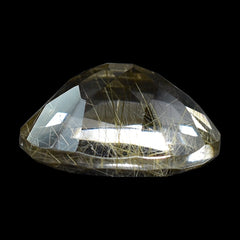 GOLDEN RUTILE QUARTZ CUT OVAL 12X10MM 4.45 Cts.