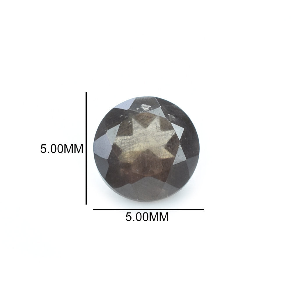 GARNET COLOR CHANGE CUT ROUND (AAA/SI) 5.00X5.00 MM 0.62 Cts.