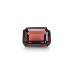 GARNET OPEN RED STEP CUT OCTAGON (OPEN/CLEAN) 7.00X5.00 MM 1.21 Cts.