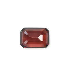 GARNET OPEN RED STEP CUT OCTAGON (OPEN/CLEAN) 7.00X5.00 MM 1.21 Cts.