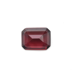 GARNET OPEN RED STEP CUT OCTAGON (OPEN/CLEAN) 9.00X7.00 MM 2.87 Cts.