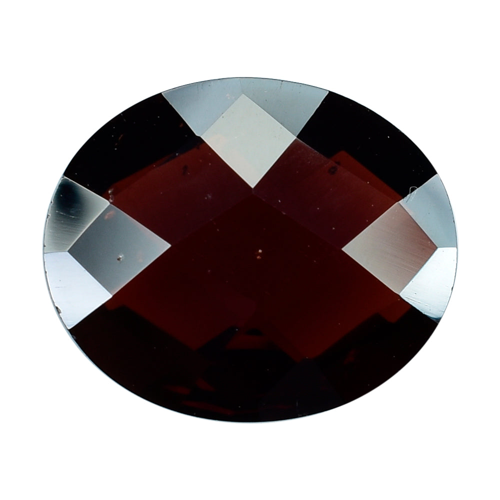 DARK RED GARNET BRIOLETTE OVAL (MEDIUM) 12X10MM 5.52 Cts.