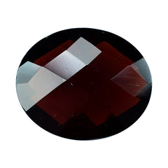 DARK RED GARNET BRIOLETTE OVAL (MEDIUM) 12X10MM 5.52 Cts.